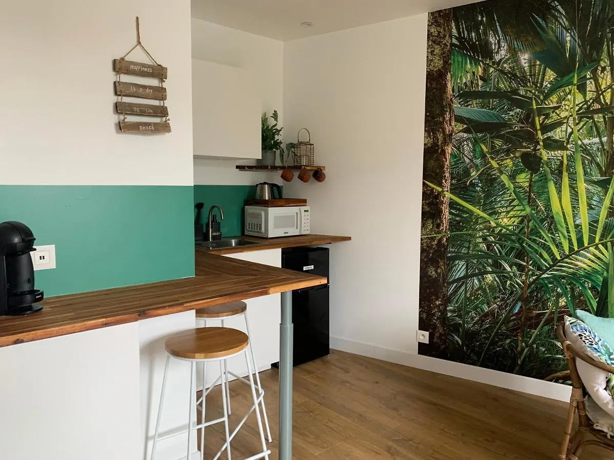 Le Petit Bali - Studio - WIFI - Parking - Coeur de ville Pont-lʼAbbé 0*,