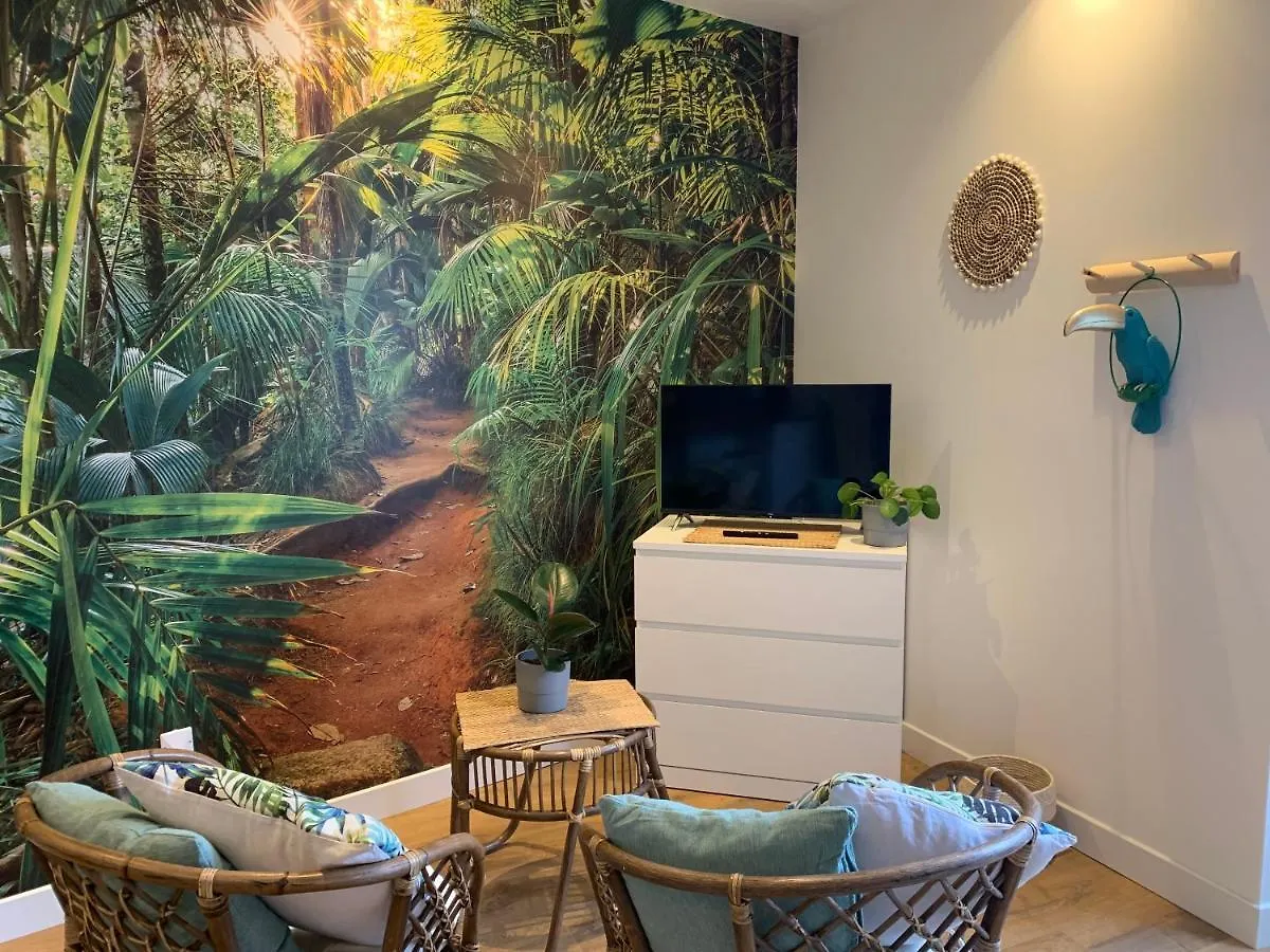 Le Petit Bali - Studio - WIFI - Parking - Coeur de ville Pont-lʼAbbé Appartement